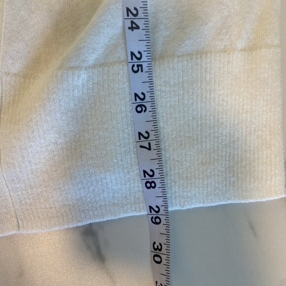 Gap Belted Open Cardigan Sweater Womens Size S White Lightweight Linen Blend NWT - Picture 10 of 10